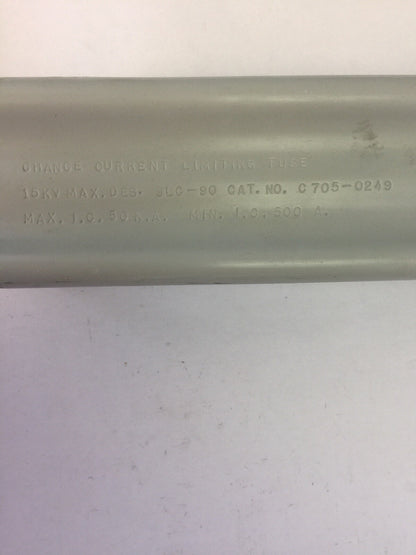 CHANCE C705-0249 CURRENT LIMITING FUSE 15KV 50KA 500A SLC-90