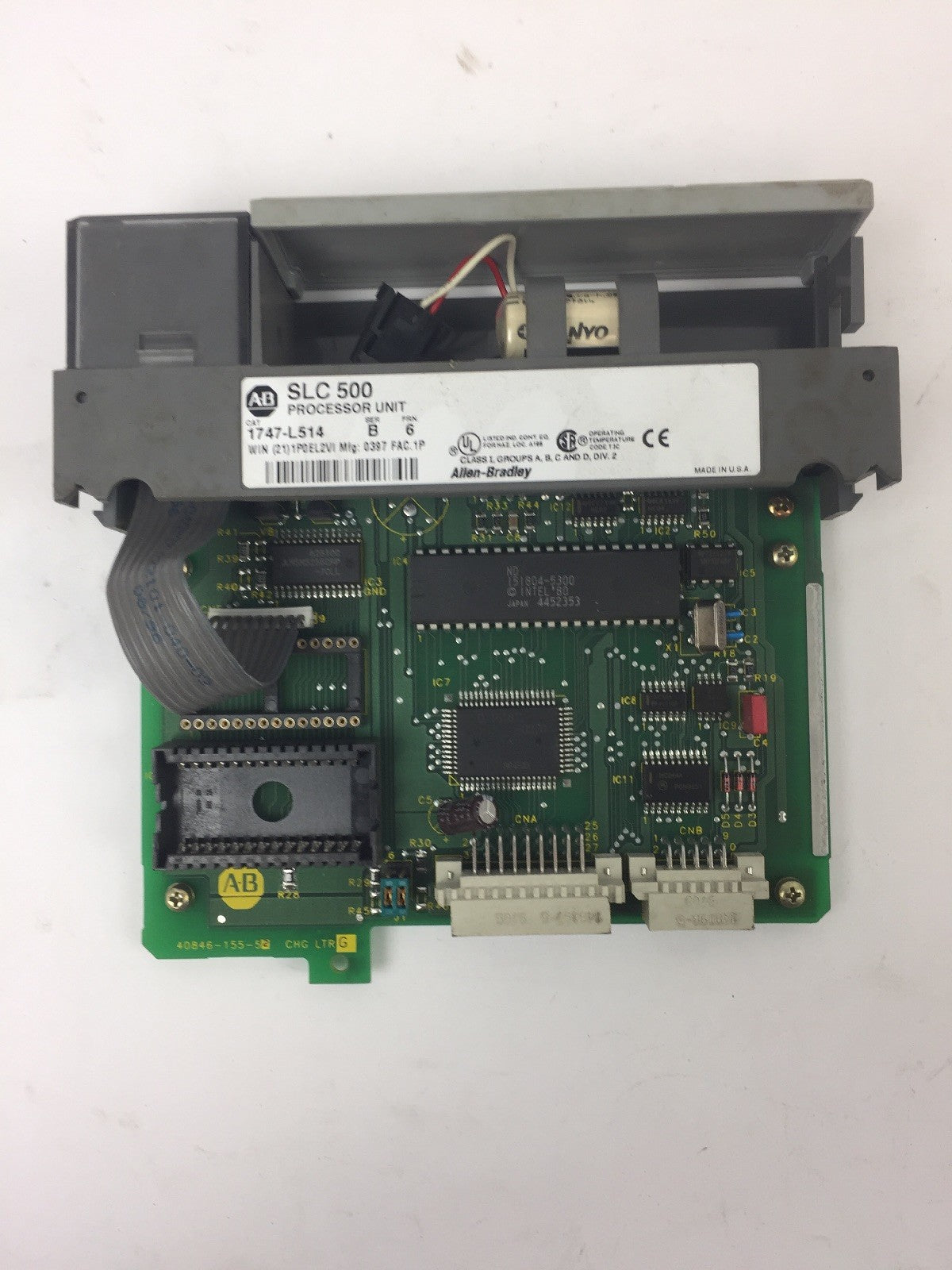ALLEN BRADLEY 1747-L514 PROCESSOR UNIT SER B FRN 6
