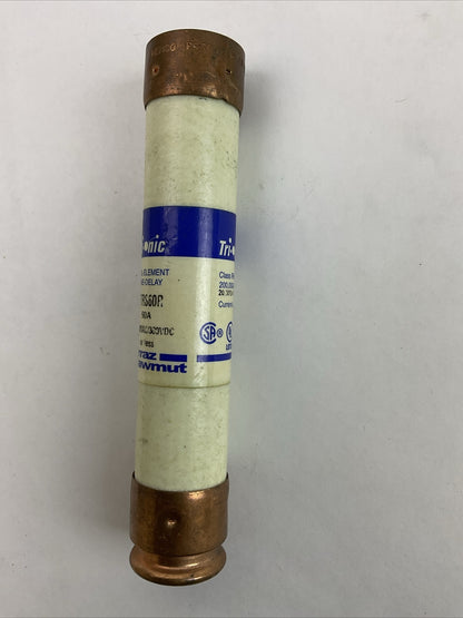 FERRAZ SHAWMUT TRS60R TRI-ONIC 600VAC 300VDC 60AMP DUAL-DELAY FUSE (LOT OF 2)