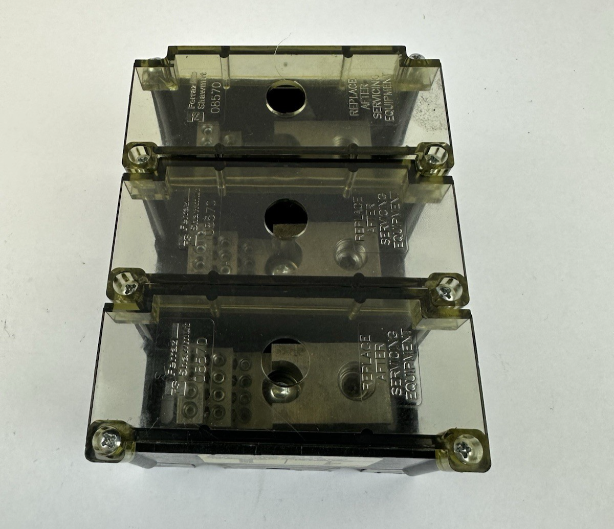 FERRAZ SHAWMUT 67113 POWER DISTRIBUTION BLOCK 3P 600V