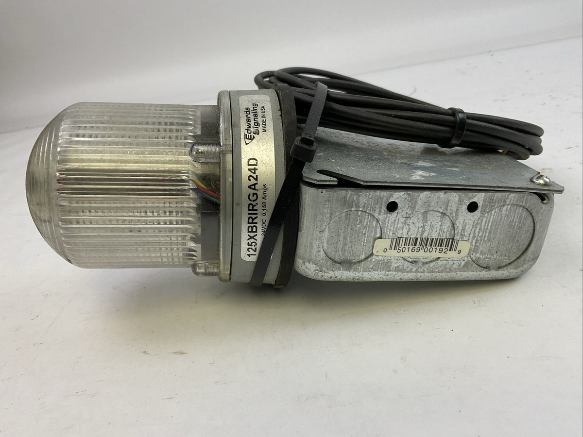 EDWARDS SIGNALING 125XBRIRGA24D SIGNAL LIGHT 24VDC 0.150AMP