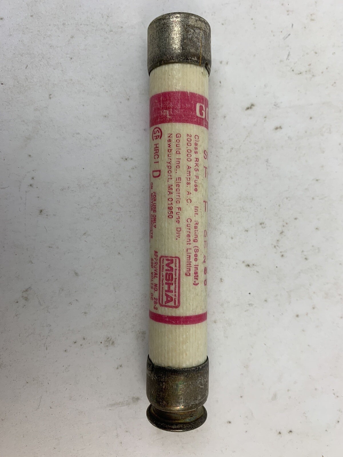Gould Shawmut Tri-Onic TRS2-8/10R 2 8/10A 600V Fuse "Lot of 10"