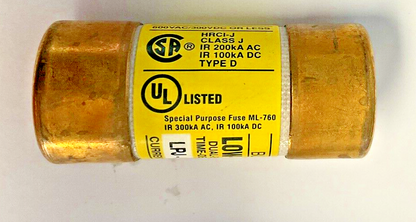 COOPER BUSSMAN LPJ-50SP FUSE BUSS LOW PEAK 50A 600VAC/300VDC ***LOTOF3***