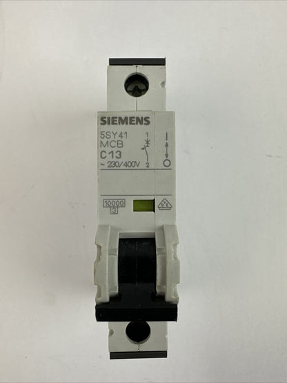 SIEMENS 5SY4113-7 CIRCUIT BREAKER 230/400VAC