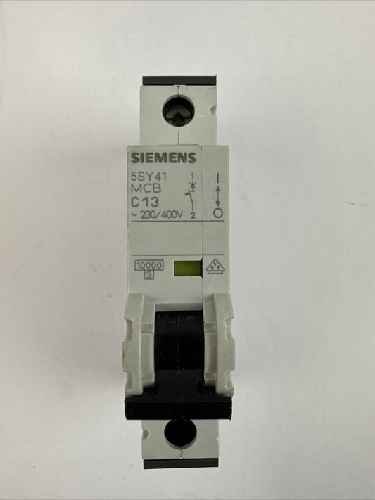 SIEMENS 5SY4113-7 CIRCUIT BREAKER 230/400VAC
