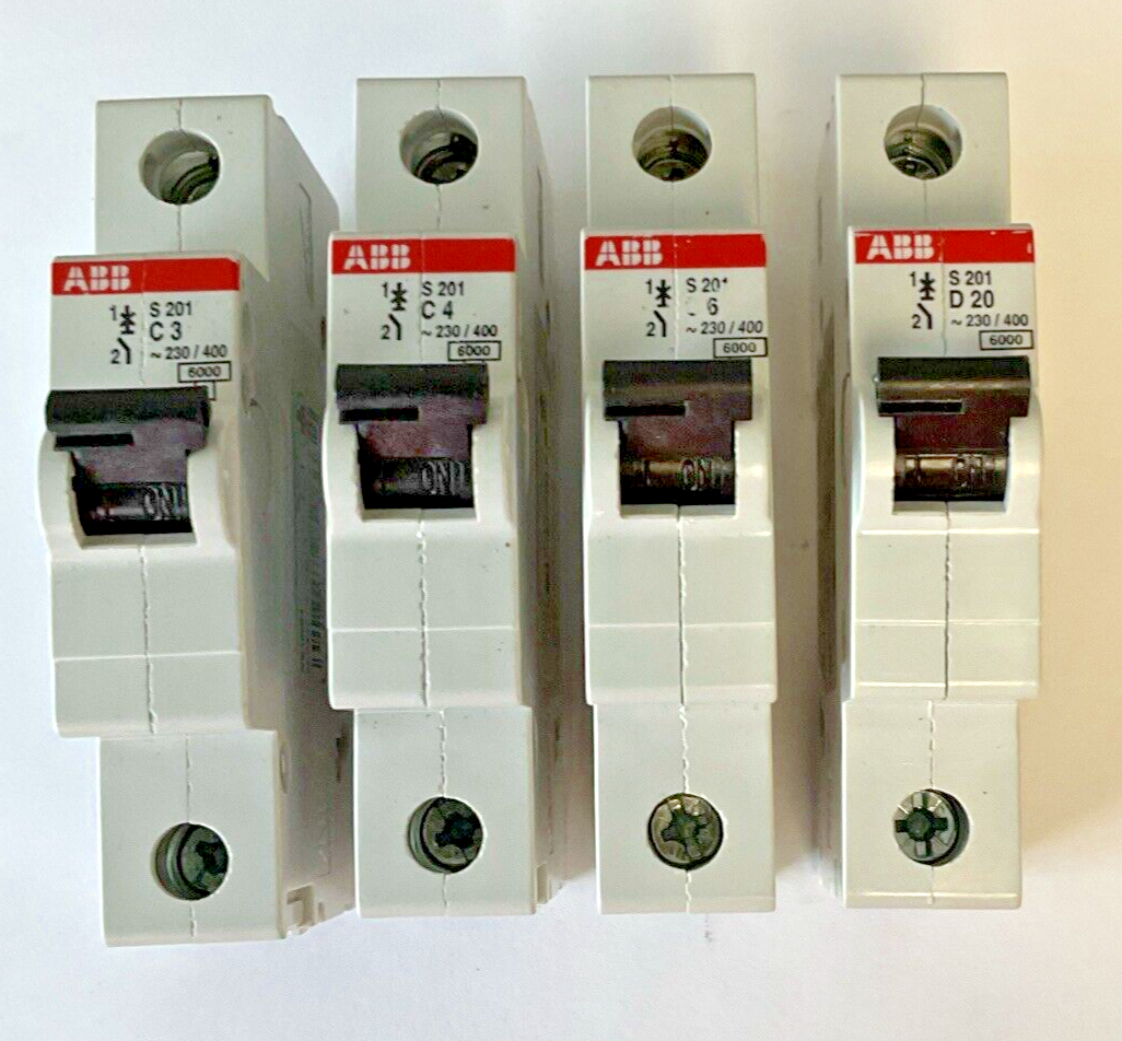 ABB 2CDS251001R0201,2CDS251001R0044,2CDS25106,2CDS25100 CIRCUIT BREAKER 230/400V