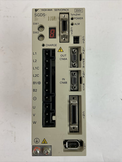 YASKAWA SGDS-01A72AY583-E SERVOPACK 230VAC SERVO DRIVE