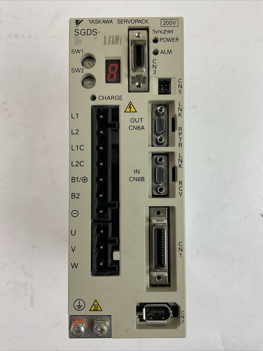 YASKAWA SGDS-01A72AY583-E SERVOPACK 230VAC SERVO DRIVE