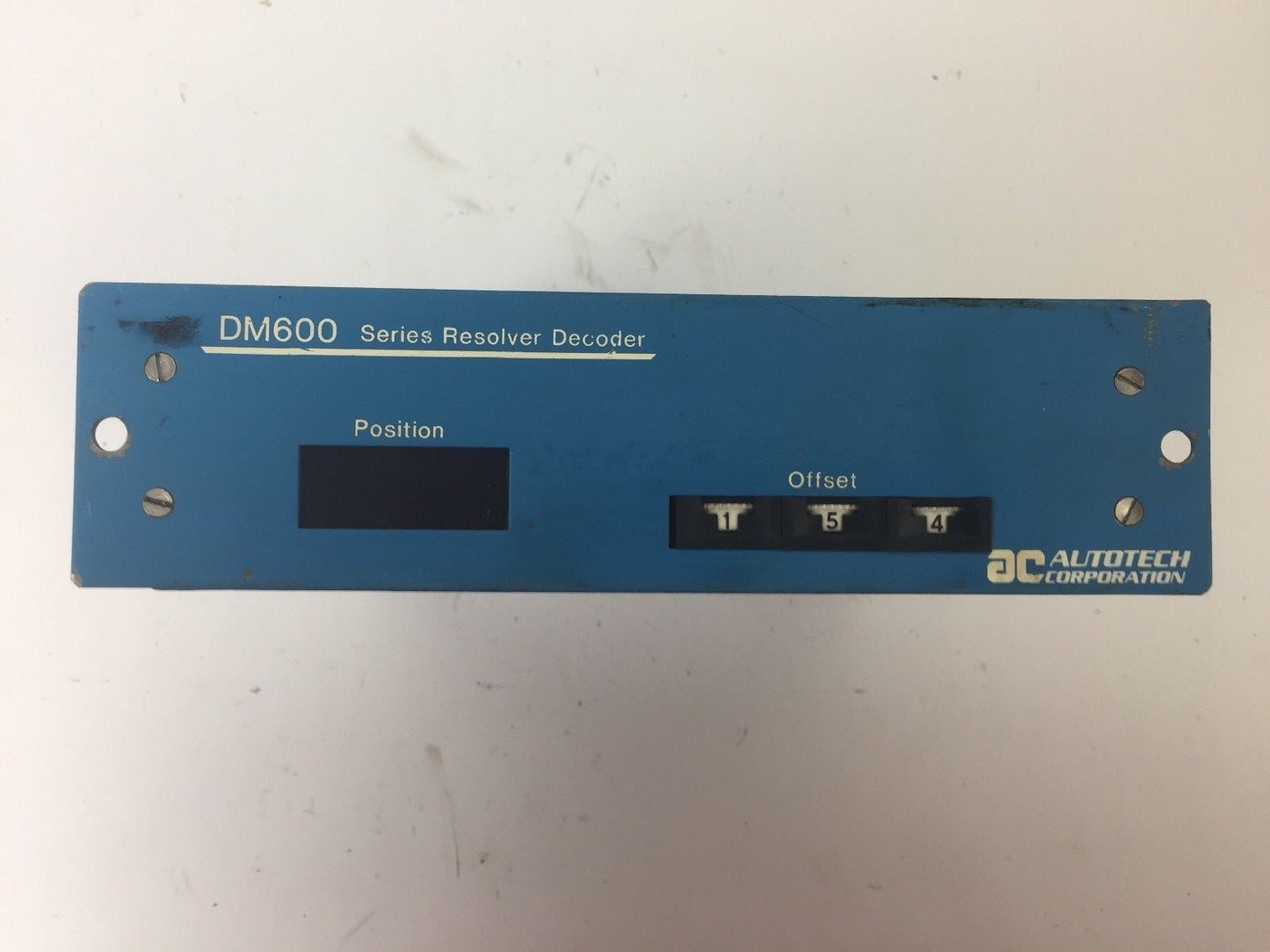 AUTOTECH CORPORATION SAC-SM600-FLT RESOLVER DECODER