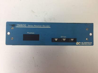 AUTOTECH CORPORATION SAC-SM600-FLT RESOLVER DECODER