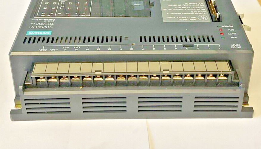 SIEMENS TI315DC CENTRAL PROCESSING UNIT 265VAC 30VDC 25WATTS