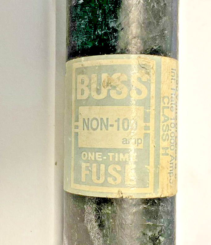 BUSS NON-100 FUSE 100A 250VAC CLASS H