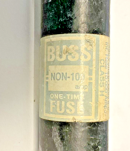 BUSS NON-100 FUSE 100A 250VAC CLASS H