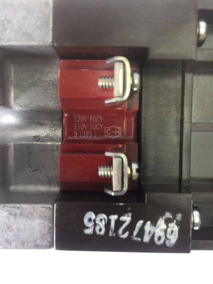 CUTLER HAMMER D26MR62A TYPE M RELAY 600V COIL 120V 60HZ 6NO 2NC
