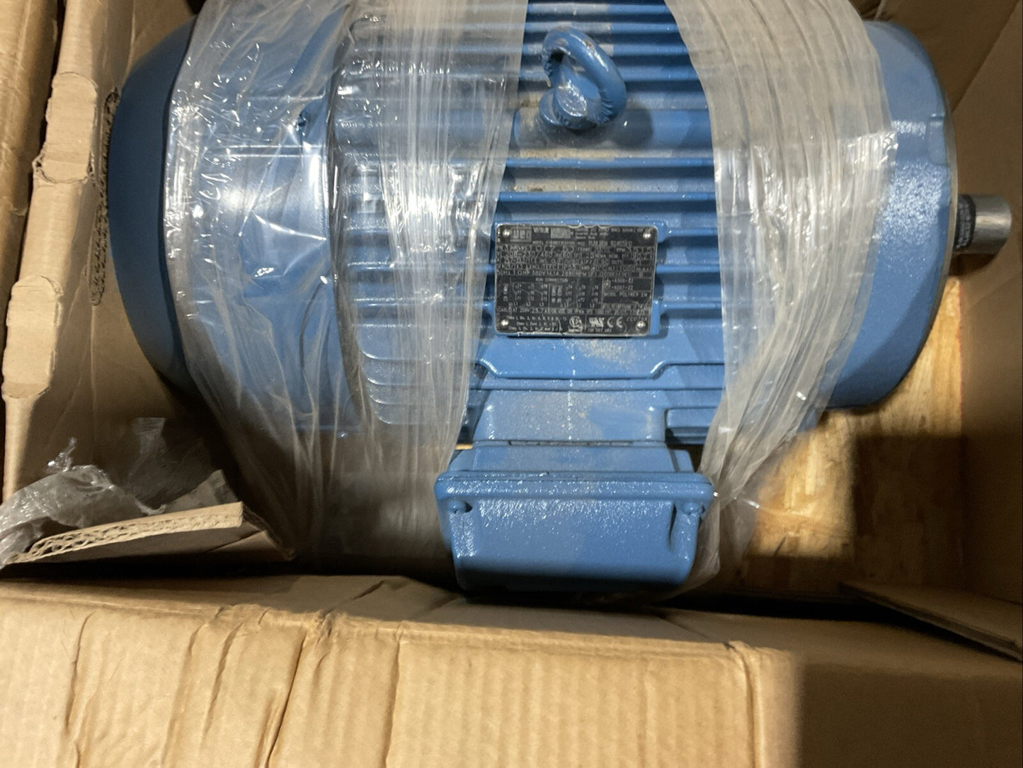 WEG 01036ET215TC-W22 MOTOR 3PH 10HP 3515RPM 208-230/460V 60HZ