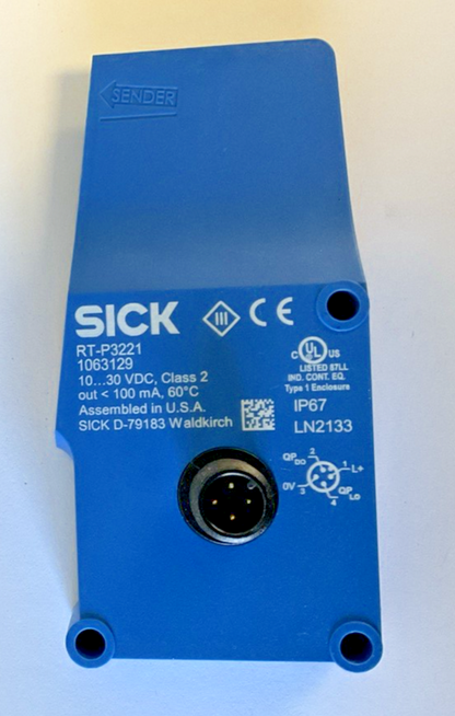 SICK RT-P3221 PHOTOELECTRIC SENSOR 30VDC CLASS2