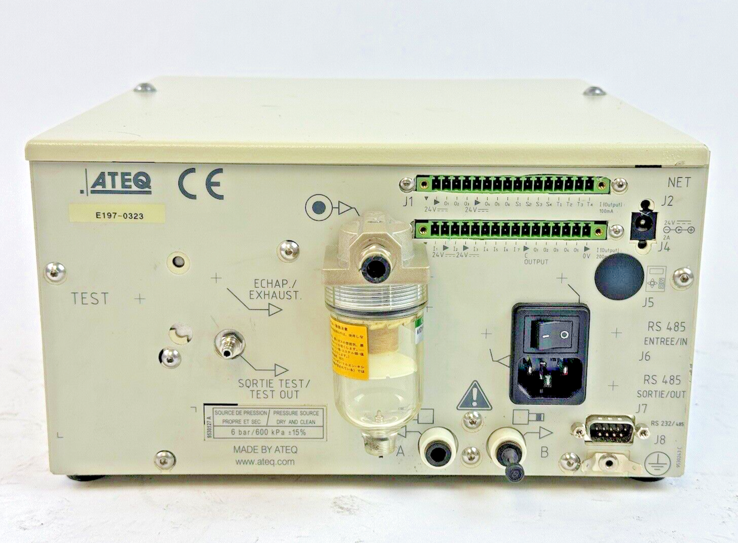 ATEQ - PREMIER G - 9530243 C - G5 COMPACT LEAK DETECTOR/CONTINUOUS FLOW DETECTOR