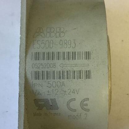 ABB ES500-9893 SENSOR 500A 24V