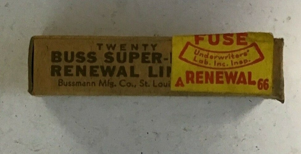 BUSSMANN 1103 RENEWAL LINKS 250VOLTS 3A  ****LOTOF120****