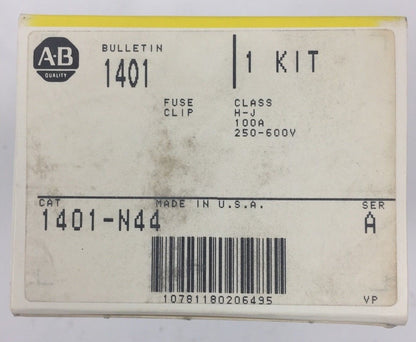 ALLEN BRADLEY 1401-N44 KIT FUSE CLIP CLASS H-J 100A 250-600V SER A