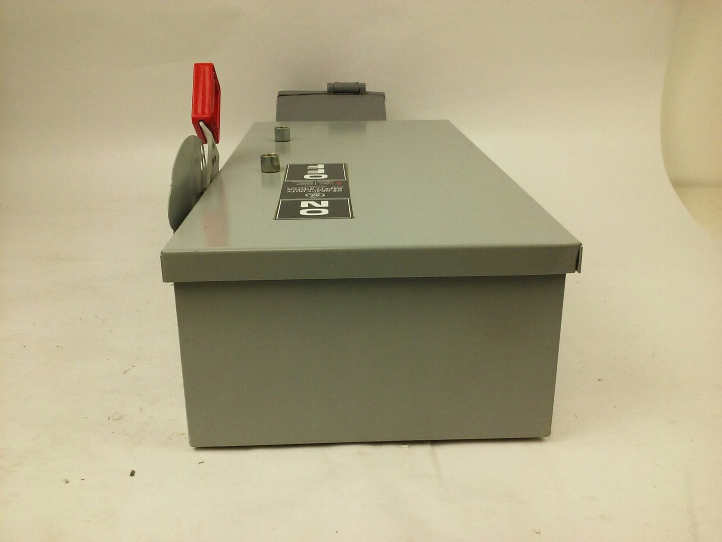 GE TH3362JRS, SAFETY SWITCH, MOD.10, 60A, 600VAC/250VDC, D16419  INTERLOCK RECEP