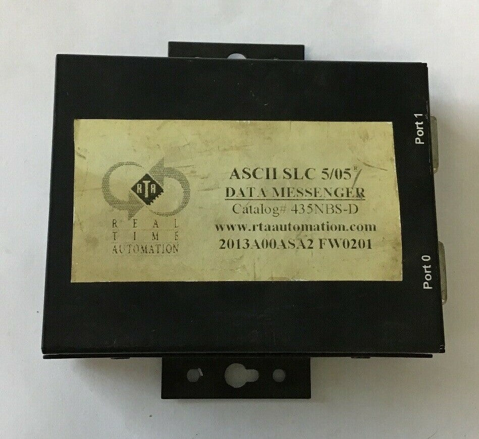 REAL TIME AUTOMATION  ASCII SLC5/50 DATA MESSENGER 435NBS-D 7-30V