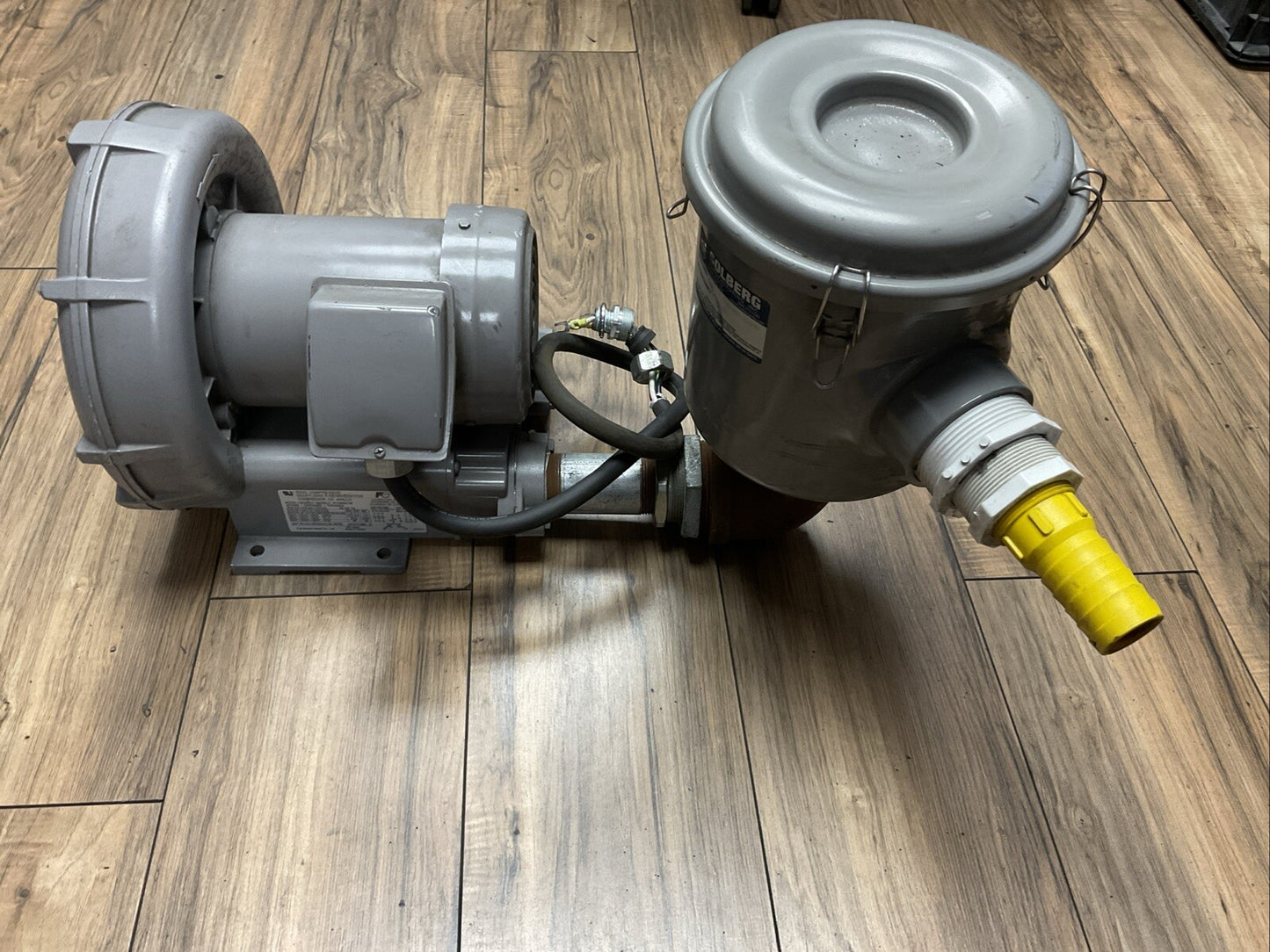 FUJI VFC400A-7W RING COMPRESSOR 3PH 2POLE 50/60HZ 460V 1.1HP CSL-851-250HC