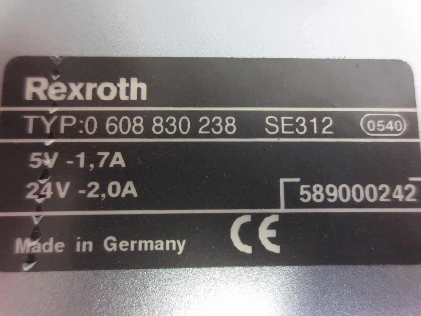 REXROTH 0-608-830-238 / SE312 INTERFACE MODULE