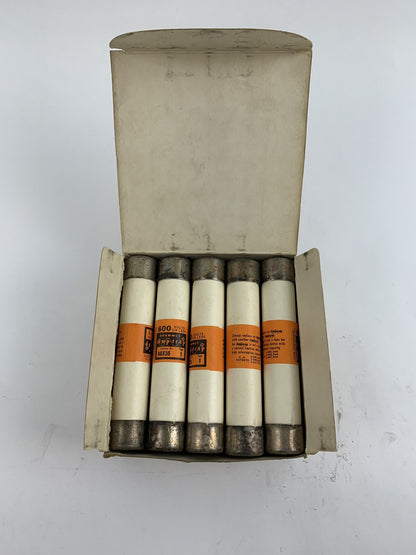 Shawmut Amp-trap A6X35 Type 1 35A 600V Fuse "Lot of 10"