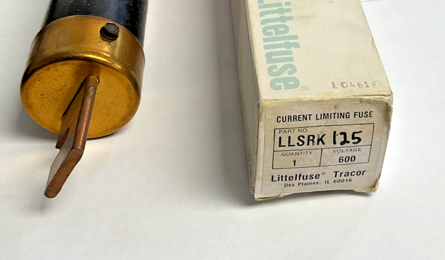 LITTELFUSE LLSRK125 FUSE 600VAC RK-1 TIME DELAY