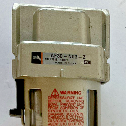 SMC AF30-N03-Z PNEUMATIC FILTER ASSEMBLY 150PSI