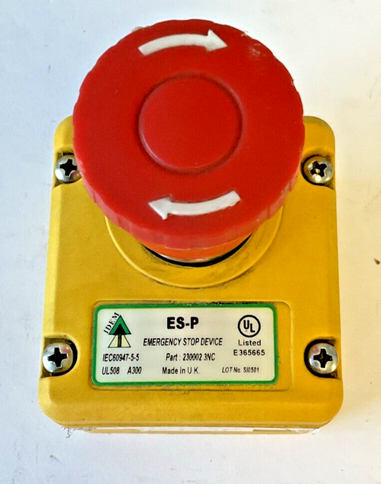 IDEM ES-P EMERGENCY STOP DEVICE