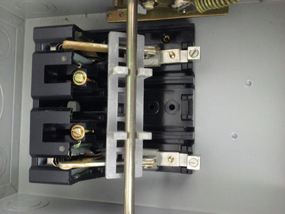 WESTINGHOUSE HEAVY DUTY SAFETY SWITCH HUN261 30A, 600/480VAC/600DC, 2P, INDOOR