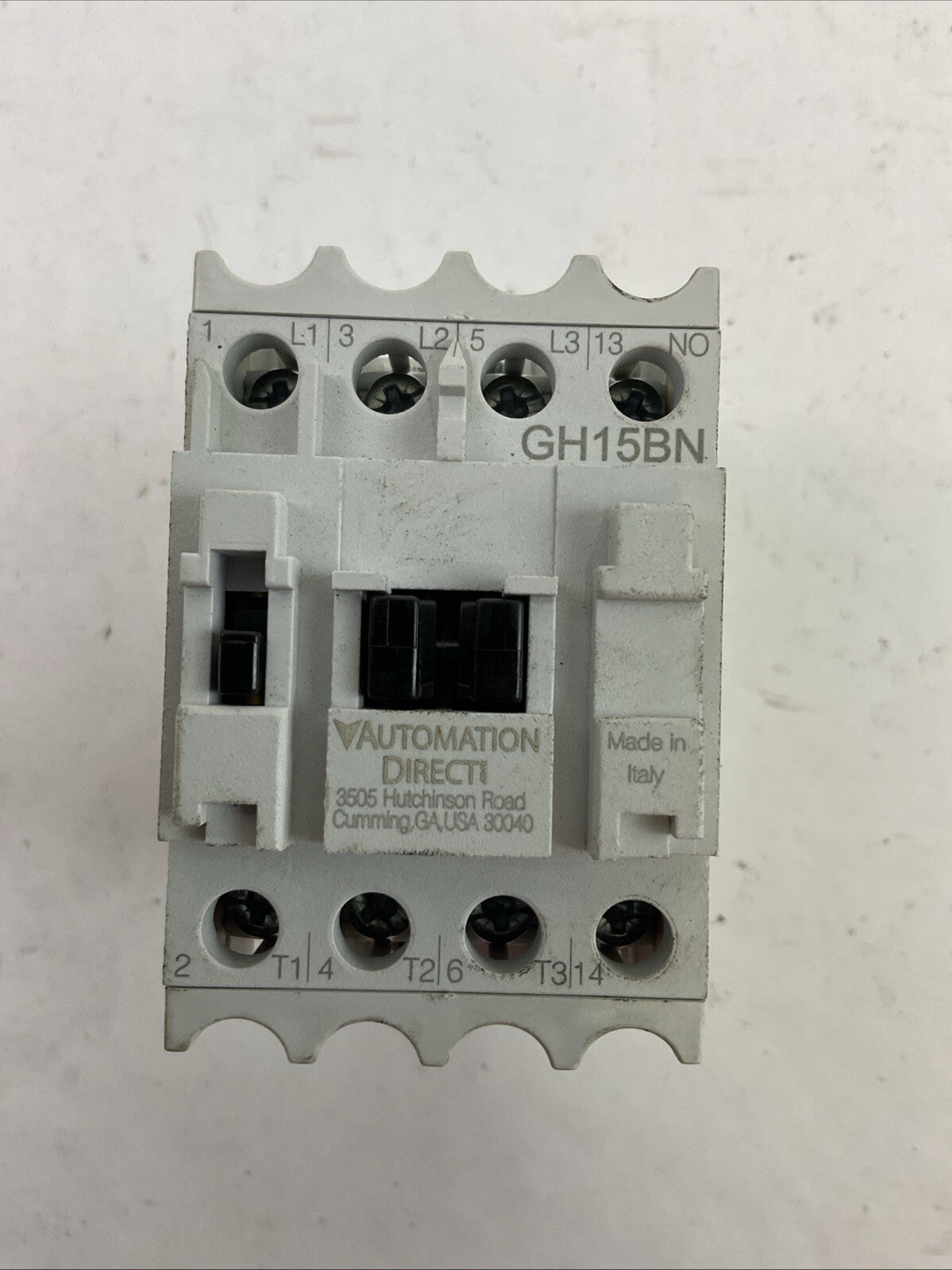 AUTOMATIONDIRECT GH15BN-3-10A CONTACTOR 600VAC 20A 3PH 7.5HP COIL 110-120V