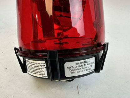 TRI LITE INC RED SIGNALING BEACON 110-125 VAC MV110UL