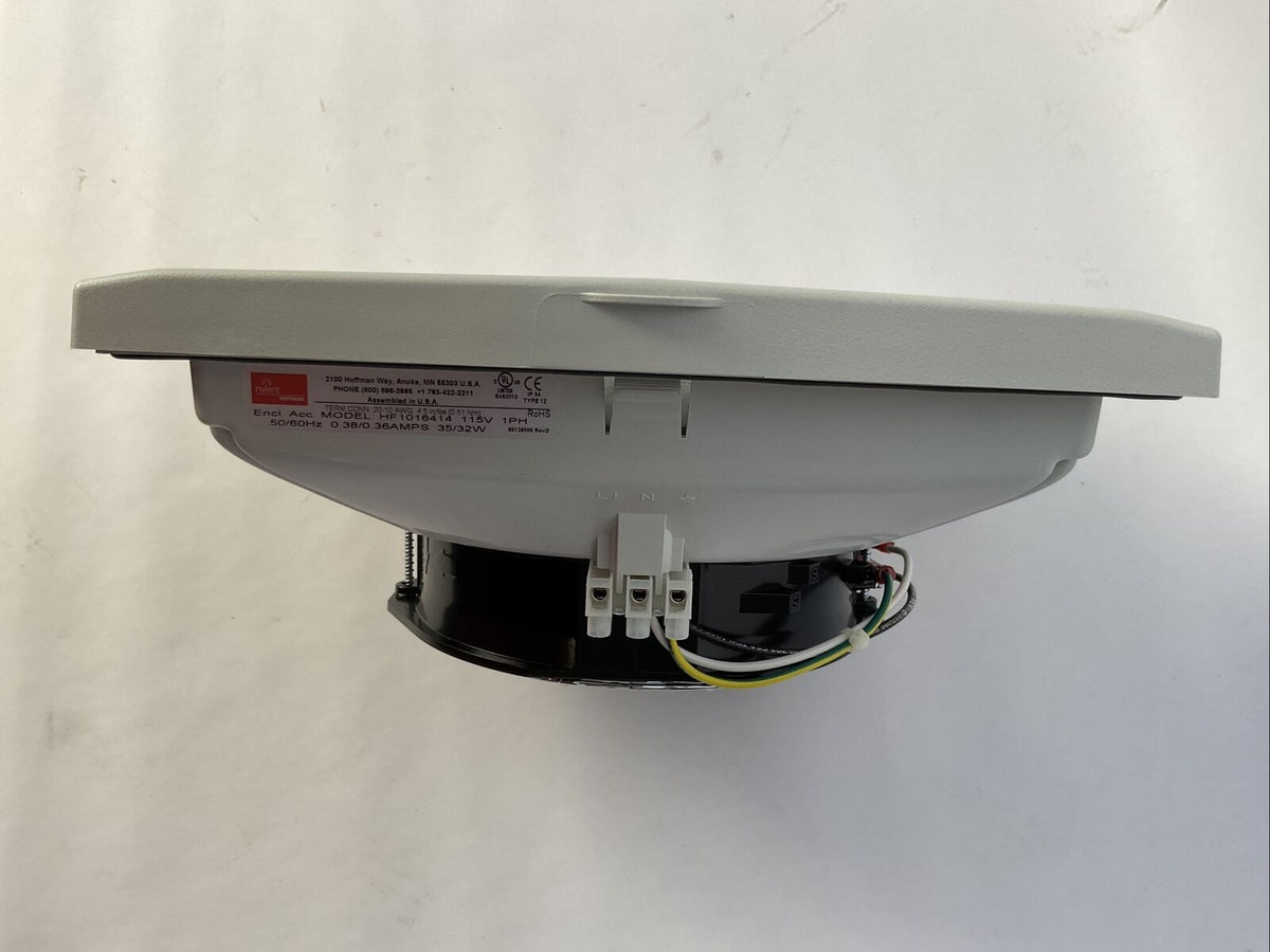 NVENT HF1016414 SIDE MOUNT FILTER FAN 115V 50/60HZ 0.38/0.36AMP 35/32W