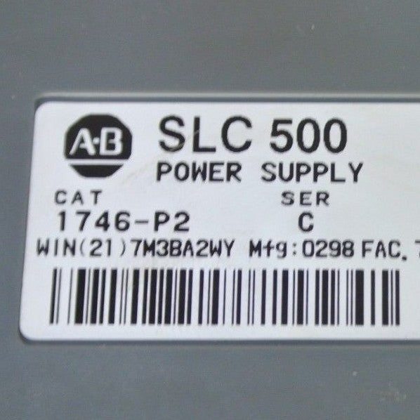 ALLEN-BRADLEY 1746-P2 + 1746-OW8 + 1746-OA16 (2) + 1746-IA16 (3) + 1746-A10 +
