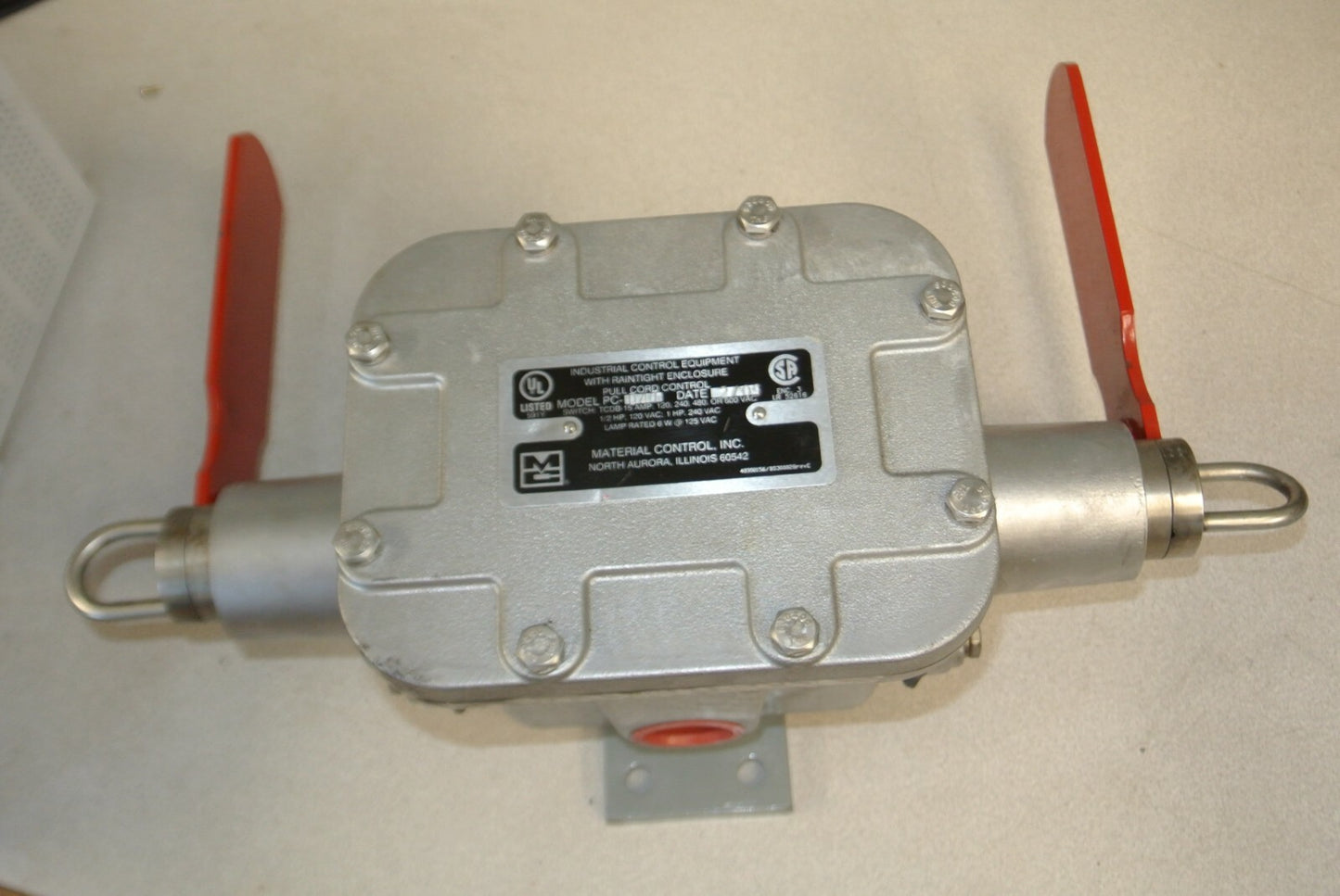 MATERIAL CONTROL PC-D4T / PCD-4T PULL-CORD SWITCH / DOUBLE SIDED PULL  APPLETON?