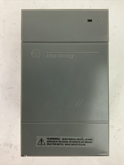 ALLEN BRADLEY 1746-P2 SER C DIR/VER 10000019377/09 SLC500 POWER SUPPLY