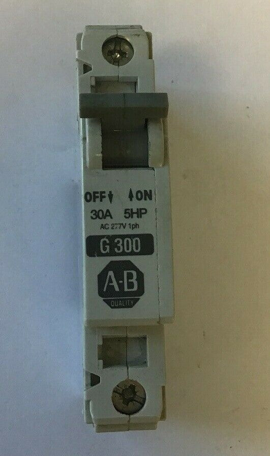 ALLEN BRADLEY 1492-CB1 G300 SER. C 30A 277V 5HP CURCUIT BREAKER