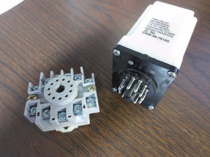 POTTER & BRUMFIELD CKB-38-78180 TIME DELAY RELAY 1.8 to 180 SEC 10A, 240VAC