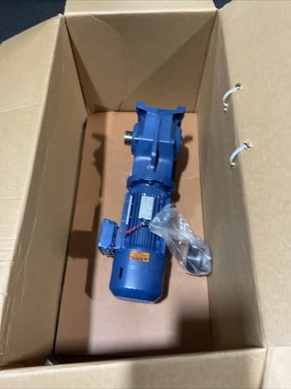 SEW-EURODRIVE KH77B DRN100L4/BE5HR GEARMOTOR rpm 1758/57 V230/460 YY/Y HZ 60