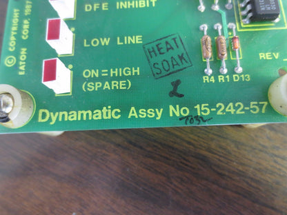 EATON / DYNAMATIC 15-242-57 Rev. A  CES LOGIC INTERFACE INDICATOR BOARD 70-68-53