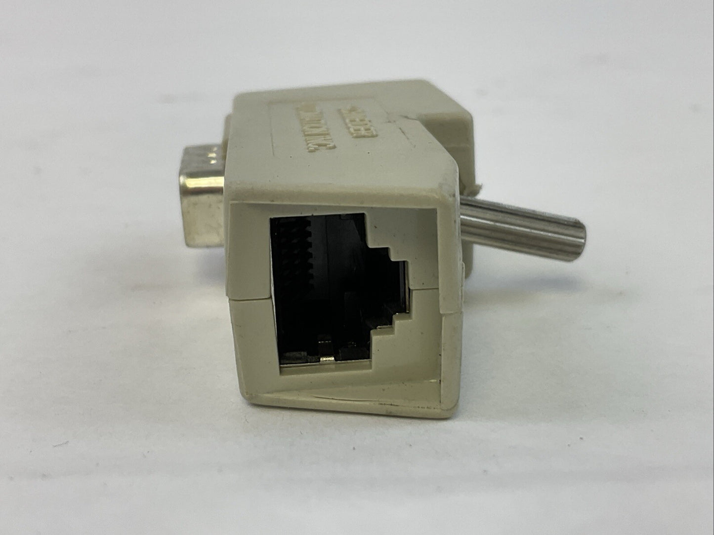 SCHNEIDER 170 XTS 020 00 MODBUS PLUS CONNECTOR DB9 TO RJ45 (LOT OF 2)