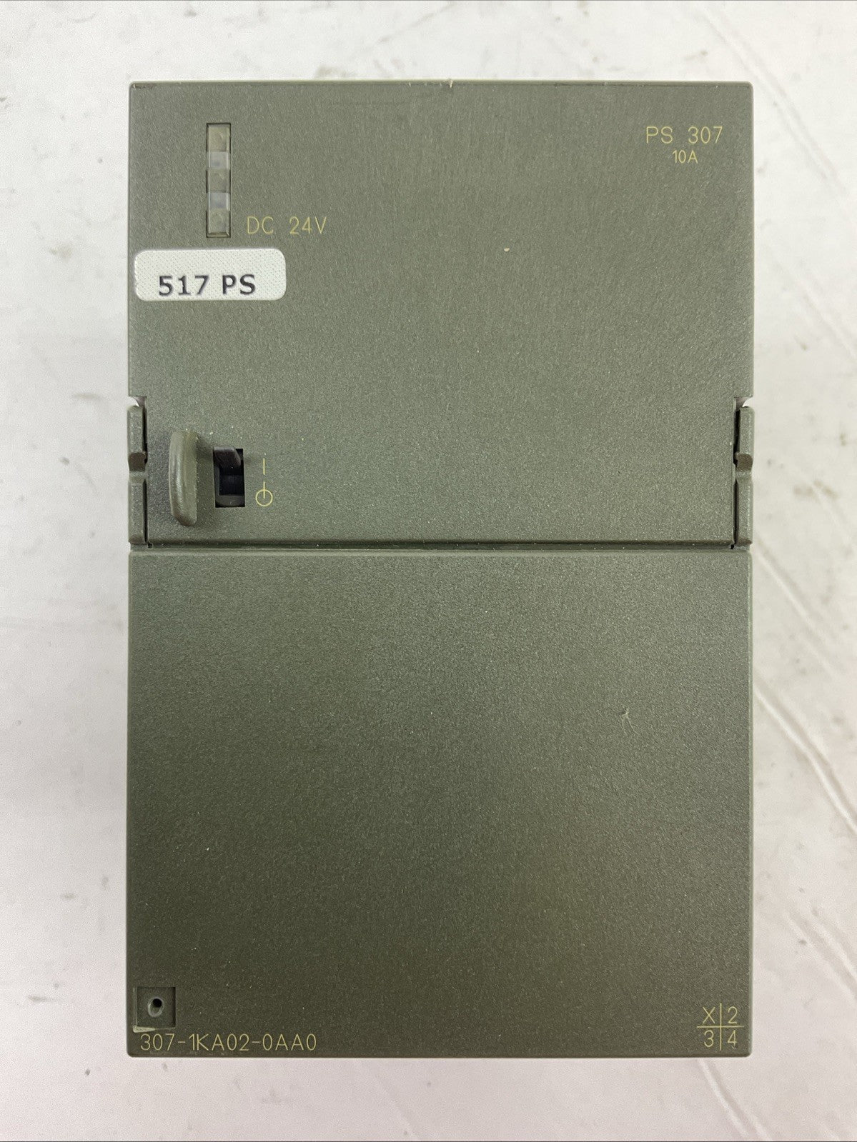 SIEMENS 1P 6ES7 307-1KA02-0AA0 SIMATIC PS 307 POWER SUPPLY OUTPUT 24VDC 10A