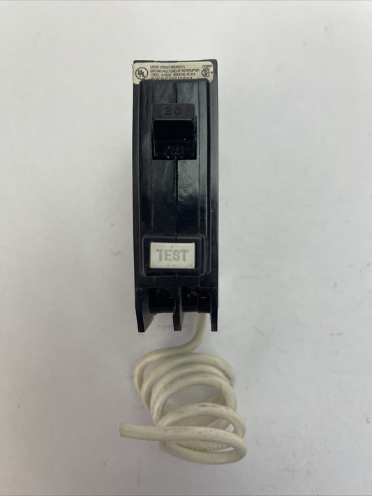 CHALLENGER CBBGF1020 GROUND FAULT INTERUPTER CIRCUIT BREAKER 20AMP 1P 120VAC
