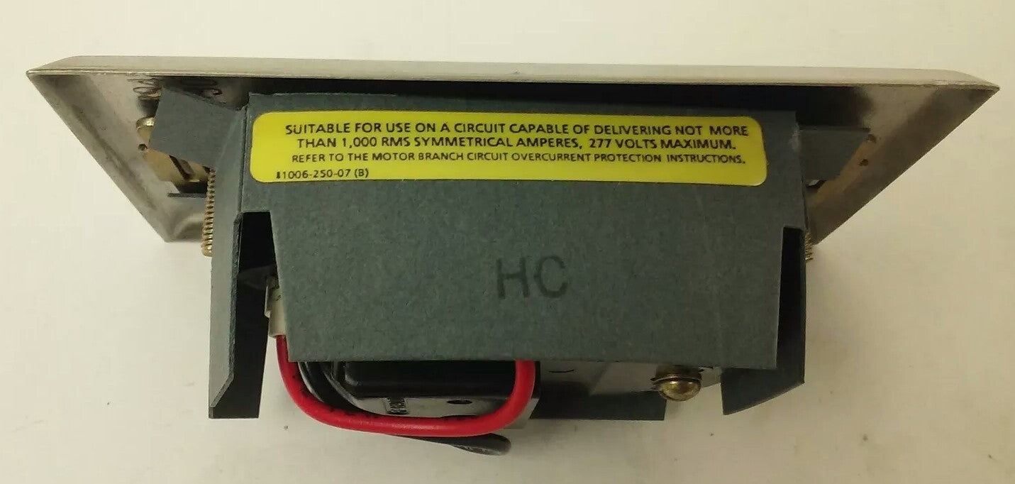 ALLEN BRADELY 600-TQX110 SER.B, MANUAL MOTOR STARTER  240V, NO KEY