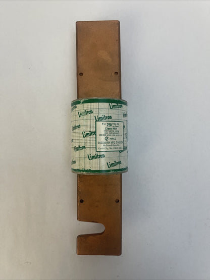 BUSS KTN-R 500 LIMTRON FAST-ACTING CURRENT LIMITING CLASS RK1 FUSE 250V 500AMP