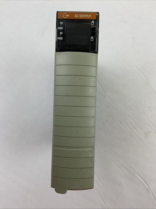 ALLEN BRADLEY 1756-OA16 SER A FW 3.2 16 PT 120/240VAC OUTPUT 50/60HZ 0.5A PILOT