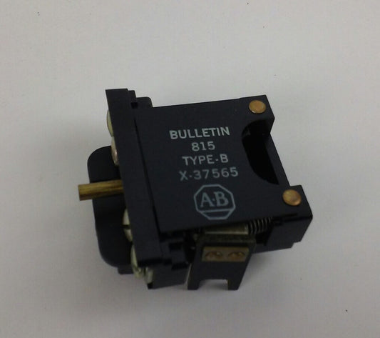 ALLEN BRADLEY BULLETIN 815 TYPE-B X-37565 (X37565)